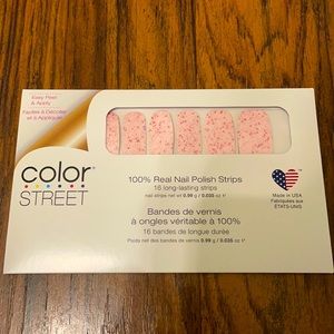NIP Color Street Pink Warrior Nail Strips